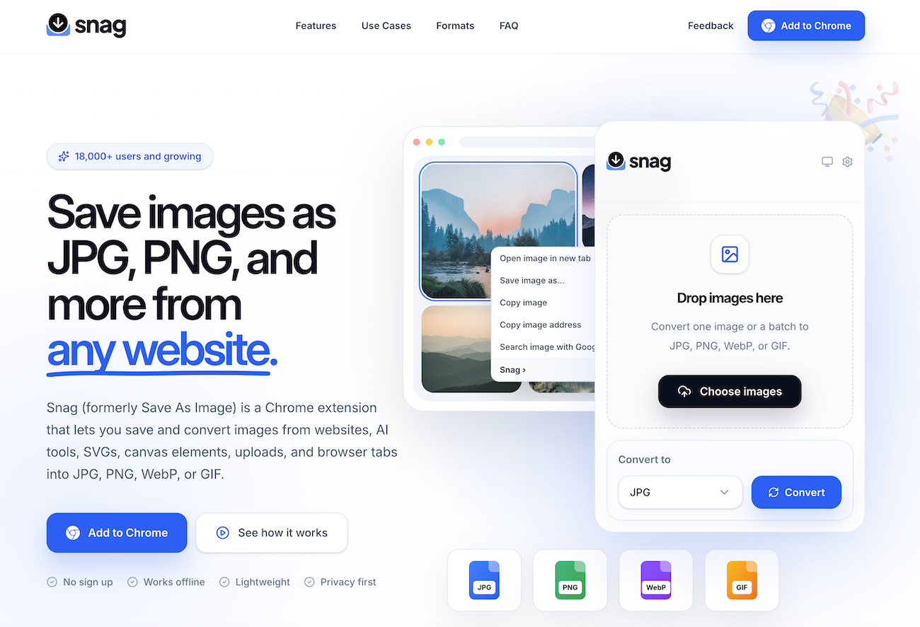 SnagImage screenshot